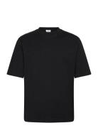 Mock Neck Cotton Tee Designers T-shirts Short-sleeved Black Filippa K