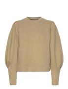 Mmtulic O-Ls Sweatshirt Tops Sweat-shirts & Hoodies Sweat-shirts Beige...