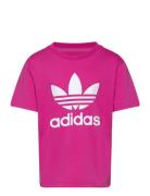 Trefoil Tee Sport T-shirts Short-sleeved Pink Adidas Originals