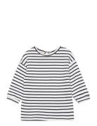 Striped Dress Dresses & Skirts Dresses Casual Dresses Long-sleeved Cas...