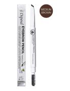 Eyebrowpen. Triangular Mediumbrown Kulmakynä Meikki Nude Depend Cosmet...