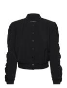 Harrie Suiting Bomber Jacket Bombertakki Black French Connection