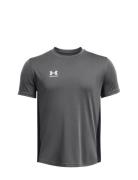 Ua B's Challenger Train Ss Tops T-shirts Short-sleeved Grey Under Armo...