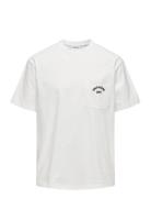 Onsarchie Life Rlx Ss Tee Tops T-shirts Short-sleeved White ONLY & SON...