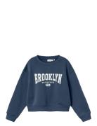 Nkfniknaks Ls Short Rlx Sweat Bru Tops Sweat-shirts & Hoodies Sweat-sh...