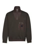 Sweatshirt Tops Sweat-shirts & Hoodies Sweat-shirts Brown Armani Excha...