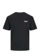 Jjolive Tee Ss Crew Neck Tops T-shirts Short-sleeved Black Jack & J S