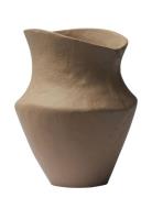 Aurora Throw Home Decoration Vases Big Vases Beige Jakobsdals