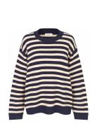 Mafulvia Tops Knitwear Jumpers Navy Masai