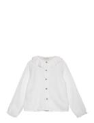 Cheesecloth Cotton Blouse Tops Blouses & Tunics White Mango