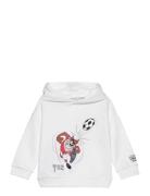 Lo Y Tunes Sweatshirt Tops Sweat-shirts & Hoodies Hoodies White Mango