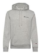 Hooded Sweatshirt Tops Sweat-shirts & Hoodies Hoodies Grey Champion