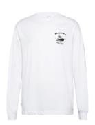 Urho Long Sleeve Tops T-shirts Long-sleeved White Makia