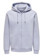 Onsceres Life Zip Thr. Hoodie Sweat Tops Sweat-shirts & Hoodies Hoodie...