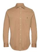 Jersey Shirt Tops Shirts Casual Beige Polo Ralph Lauren