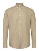 Cotton Oxford Sune Shirt Bd Tops Shirts Casual Beige Mads Nørgaard