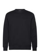 O-Neck Sweat Tops Sweat-shirts & Hoodies Sweat-shirts Black Lindbergh