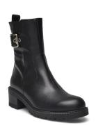 Lumen Shoes Boots Ankle Boots Ankle Boots With Heel Black Wonders