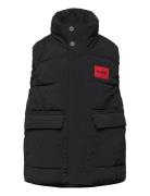 Puffer Jacket Sleeveless Toppaliivi Black Hugo Kids