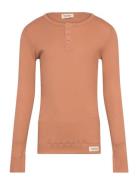 Tee Ls Tops T-shirts Long-sleeved T-shirts Orange MarMar Copenhagen