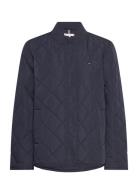 Lw Quilted Bomber Jacket Tikkitakki Navy Tommy Hilfiger