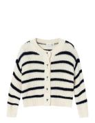 Nmfveronja Ls Knit Card Tops Knitwear Cardigans Cream Name It