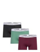 Classic Stretch-Cotton Trunk 3-Pack Bokserit Green Polo Ralph Lauren