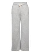 Trouser Jersey Wide Leg Bottoms Trousers Grey Lindex