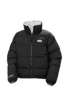 W Yu 23 Reversible Puffer Vuorillinen Takki Topattu Takki Black Helly ...