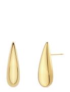 Crest Studs Accessories Jewellery Earrings Studs Gold Edblad