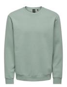 Onsceres Crew Neck Noos Tops Sweat-shirts & Hoodies Sweat-shirts Green...