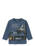 Nmmsikke Batwheels Ls Nreg Top Wab Tops T-shirts Long-sleeved T-shirts...