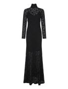 Janasia Lace Dress Maksimekko Juhlamekko Black Twist & Tango