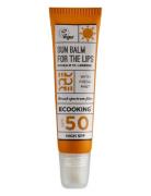 Sun Lip Balm Spf 50 - 15 Ml Huultenhoito Nude Ecooking