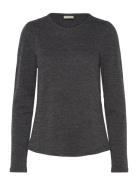 Franabel Tee 1 Tops Shirts Long-sleeved Grey Fransa