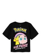 Nkfselma Pokemon Ss Rlx Top Box Bfu Tops T-shirts Short-sleeved Black ...