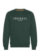 Heritage Crew Tops Sweat-shirts & Hoodies Sweat-shirts Green Hackett L...