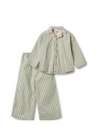 Pajamas Bebbo Pyjamasetti Pyjama Green Wheat