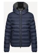 Ladies Down Jacket Vuorillinen Takki Topattu Takki Navy Colmar