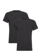 2-Pack Crew Neck Tops T-shirts Short-sleeved Grey Bread & Boxers