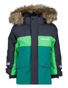 Bjrven Kids Parka 2 Parka Takki Green Didriksons