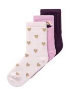 Nmflumy 3P Sock Sukat Multi/patterned Name It