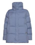 Ofira - Outerwear Vuorillinen Takki Topattu Takki Blue Claire Woman