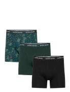 Cotton Stretch Boxer 3P Bokserit Green Björn Borg