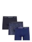 Cotton Stretch Boxer 3P Bokserit Navy Björn Borg