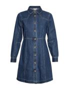 Mschdielle Emma Dress Lyhyt Mekko Navy MSCH Copenhagen