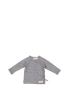 Tut Wrap Ls Tops Blouses & Tunics Grey MarMar Copenhagen