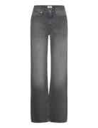 Trousers Denim Sia Grey Bottoms Jeans Straight-regular Grey Lindex