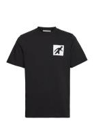 Wwbobby St Age T-Shirt Tops T-shirts Short-sleeved Black Wood Wood