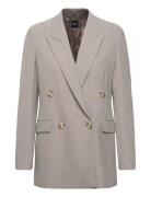 Jaleto3 Blazers Double Breasted Blazers Beige BOSS